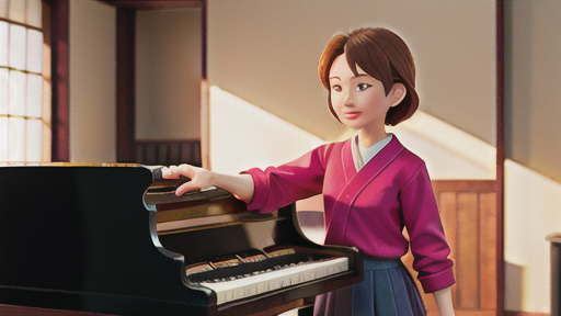 輝く経歴を持つ日本を代表するピアニスト